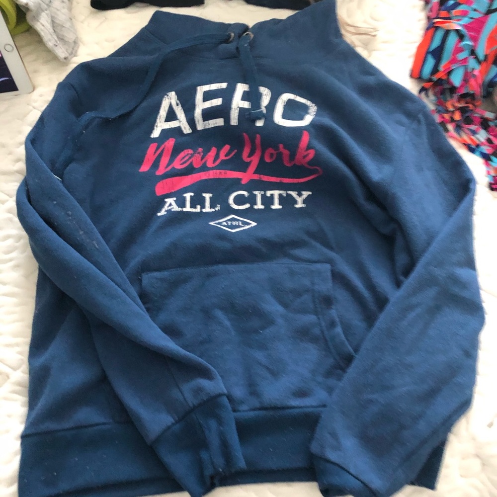 Sweatshirt with hoodie